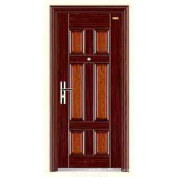 Egipto caliente diseño acero inoxidable barato seguridad puerta KKD-308 desde China Top 10 marca puerta